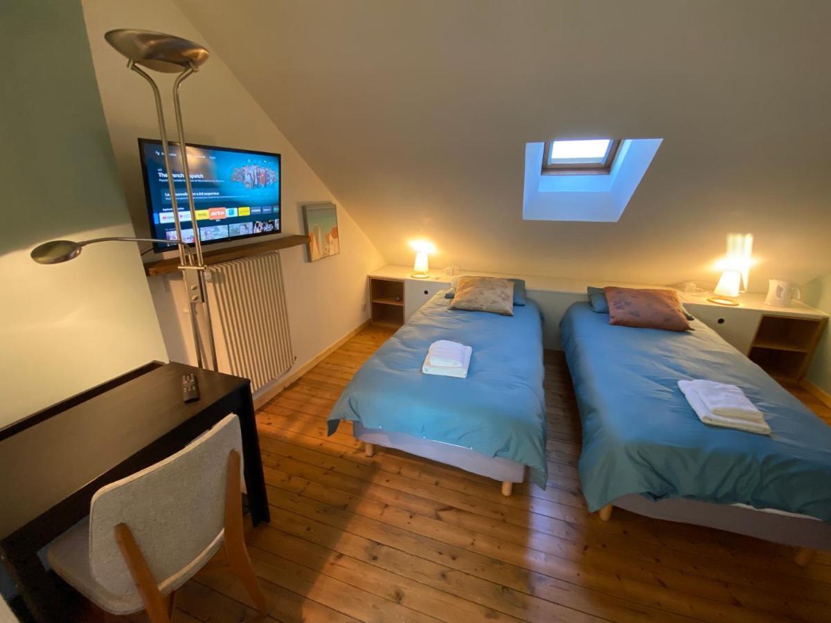 La Chambre Claire Ponts-et-Marais Bagian luar foto